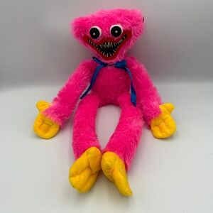 Poppy Playtime Kissy Missy Plush Pink 16" Horror Huggy Wuggy Teeth Monster Doll